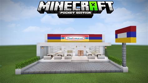 Cara Membuat Indomaret Di Minecraft Youtube