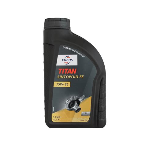 Fuchs Titan Sintopoid FE 75W85 Fully Synthetic Gear Oil 1L CMG Oils