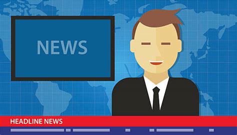 Royalty Free News Anchor Clip Art, Vector Images & Illustrations - iStock