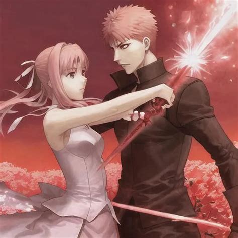 Shirou Emiya And Sakura Fighting Fate Stay Night OpenArt