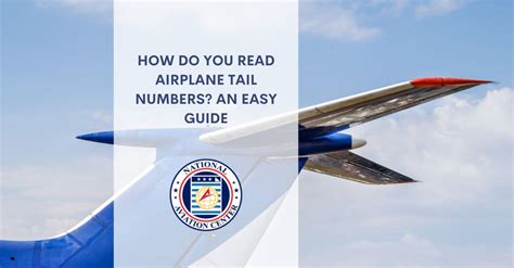 How Do You Read Airplane Tail Numbers? An Easy Guide