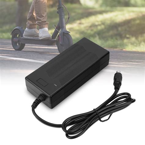 Battery Charger, Replacement Scooter Charger 42V 2A Electric Scooter ...