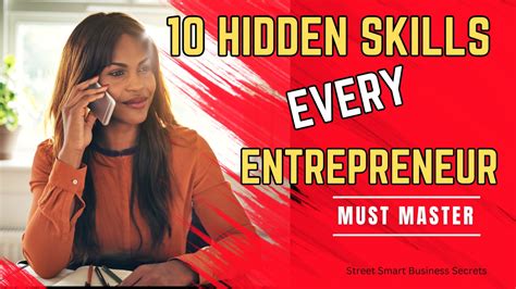 10 Skills You Must Master As An Entrepreneur