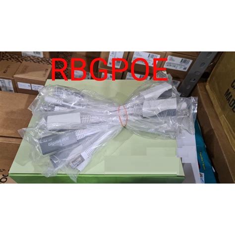 Jual Mikrotik RBGPOE Gigabit Poe Injector Shopee Indonesia