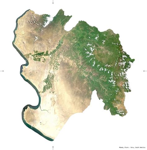 Piura Peru White Solid Sentinel 2 Satellite Stock Photo Image Of