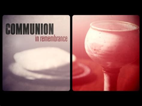 Communion (In Remembrance) | Centerline New Media | Playback Media Store