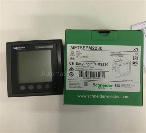 Pm2230 Schneider พาวเวอร์มิเตอร์ Power And Energy Meter 3 เฟส Digital Meter รุ่น Inspired By