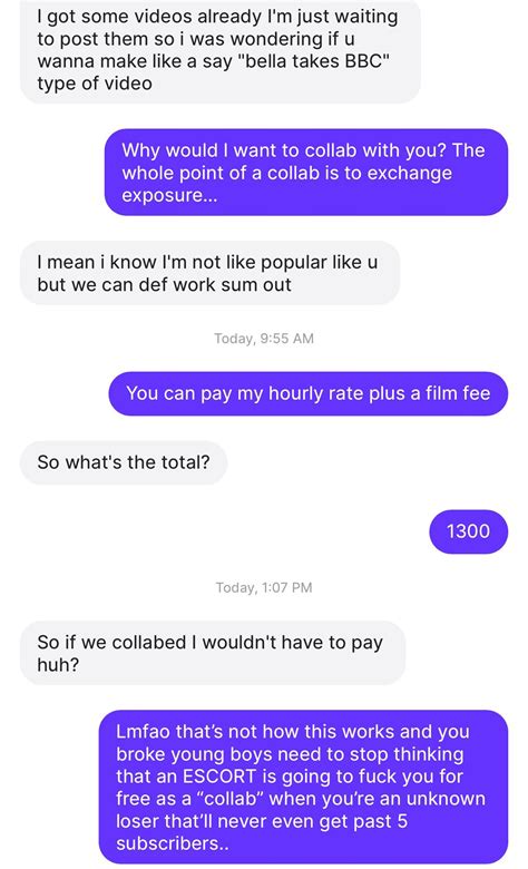 Since I’ve made an onlyfans, “collab” has become my least favorite word