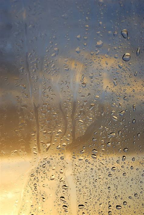 Condensation On The Window Glasses Steam Vapore Photo Background And ...