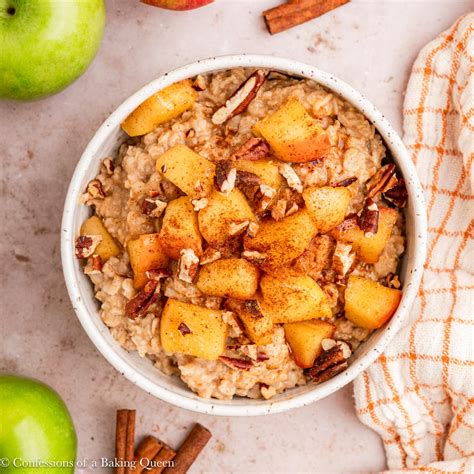 Apple Cinnamon Oatmeal Recipe Easy And Delicious