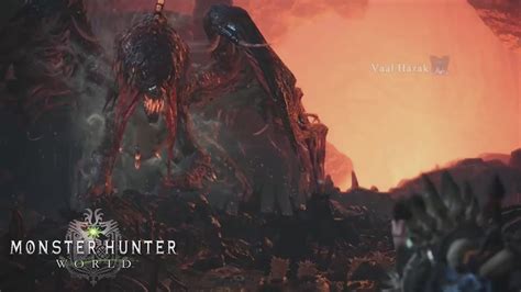 Monster Hunter World Drag N Anciano Vaal Hazak Cooperative En