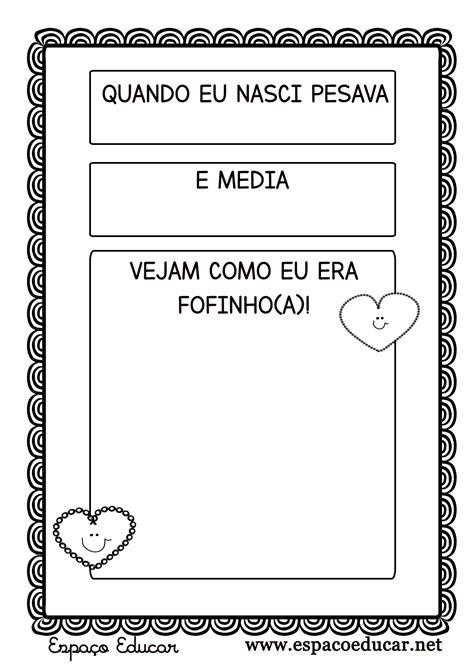 Projeto Identidade Meu Lbum De Identidade Para Educa O Infantil