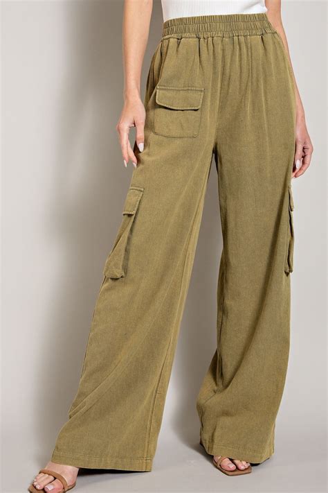 Olive Cargo Pants The Shoe Attic