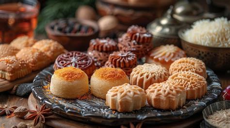 Galletas De Semolina Maamoul O Mamoul Con Decoraci N De Dallah Y