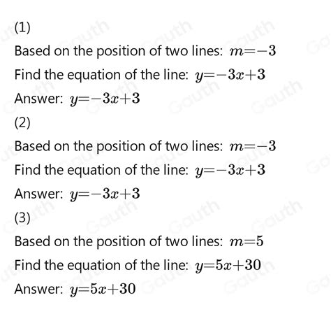 Solved B Passes Through 2 3 And Is Parallel To The Line 3x Y 8 C Passes Through 6 0 And