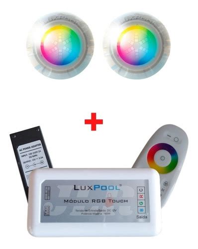 Kit Led Piscina Leds Rgb M Dulo Rgb E Fonte Luxpool