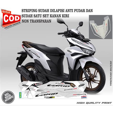 Jual Striping Sticker Variasi Honda Vario New Simple