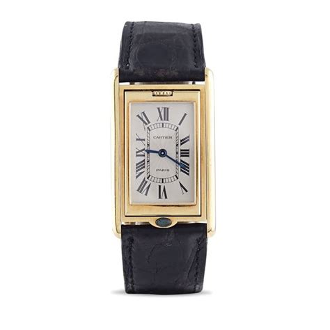 Cartier Tank Basculante Orologio Da Polso Anno Asta Gioielli