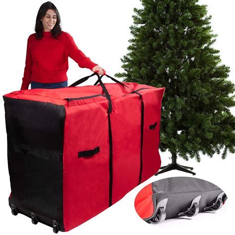 Amazing Christmas Tree Storage Bag With Wheels For Citizenside