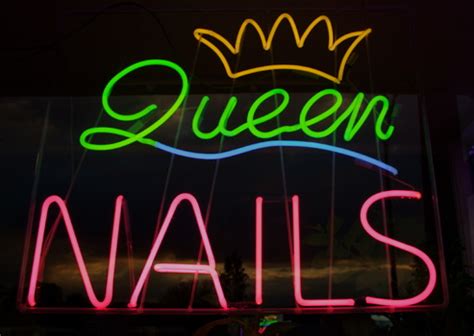 Queen Nails Neon... | Collectors Weekly