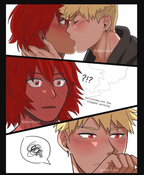 Kiribaku In Boku No Hero Academia Funny