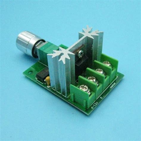 Dc Motor Fan Governor V V A High Power Pwm Stepless Speed Control