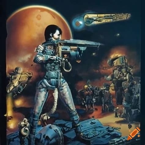 70s Sci Fi War Artwork On Craiyon