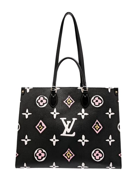 Louis Vuitton Empreinte Monogram Crafty Onthego Gm Black Totes