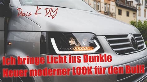 Vw T Diy Multivan Frontscheinwerfer Ausbauen Dynamische Blinker Auch