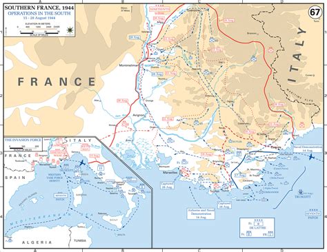 Southern France Map Of Towns
