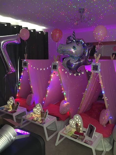 Pamper Party Sleepover Tent Party Girls Sleepover Glamping Sleepovers