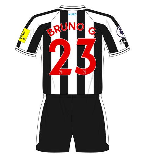 Newcastle-United-2022-2023-home-number-23-Bruno-Guimaraes ...