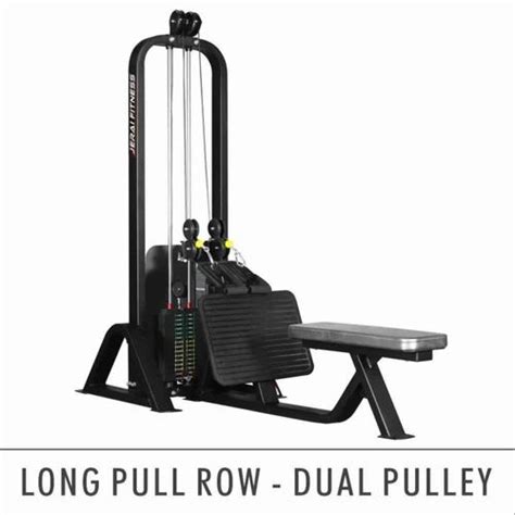 Strength Jerai Fitness Long Pull Row Machine Dual Pulley New Reform