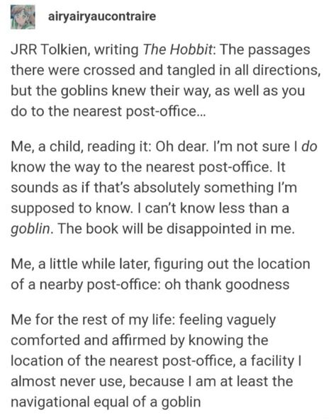 Jrr Tolkien Writing The Hobbit The Passages There Were Crossed And Tangled In All Directions