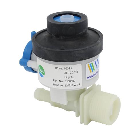 Evac Water Valve Straight Optima Wrt