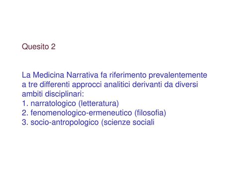 La Medicina Narrativa Nel Lavoro Di Cura Ppt Scaricare