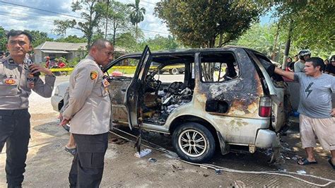 Polres Sekadau Masih Selidiki Penyebab Kebakaran Di SPBU Sekadau