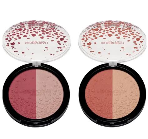 Румяна-хайлайтер для лица Deborah Milano Duo Blush & Highlighter Design ...