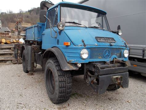 Unimog Ls 1113 B 416 Heckkran Hiab 950 2 Seitenkipper Mwst In Bayern