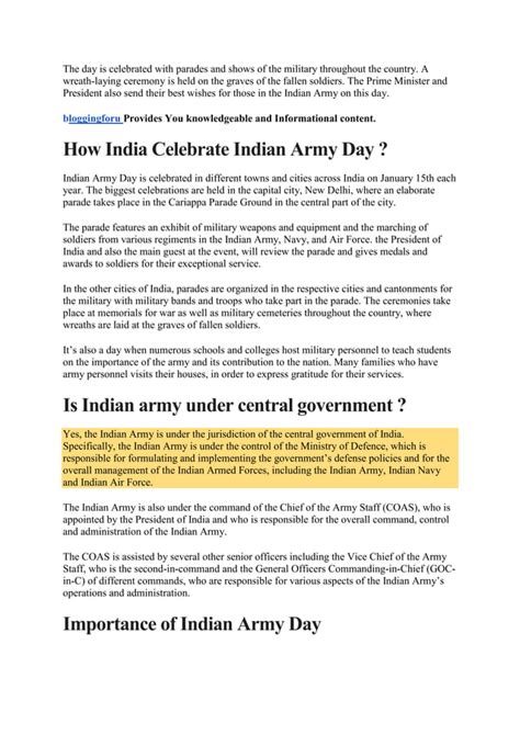 Indian Army Day 2023 Date Images Facts Quotes Historydocx