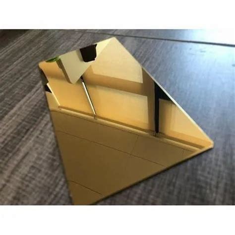 MSD Brand Gold Mirror Stainless Sheets Steel Grade SS304 L Thickness