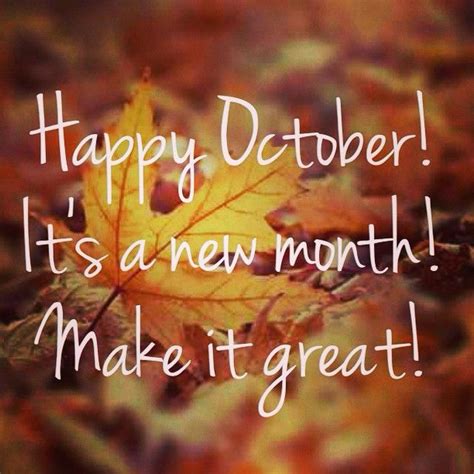 Mark On Instagram Happy October Everybody Its A New Month And A