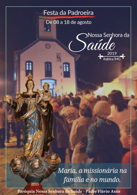 Programação Da Novena E Festa Da Padroeira Paróquia Nossa Senhora Da