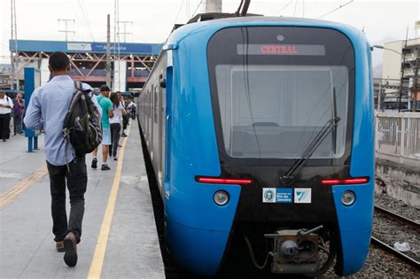 Trens Expressos Do Ramal Santa Cruz Da Supervia Voltam A Operar