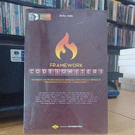 Jual BUKU FRAMEWORK CODEIGNITER 3 MEMBANGUN PEMROGRAMAN BERBASIS WEB