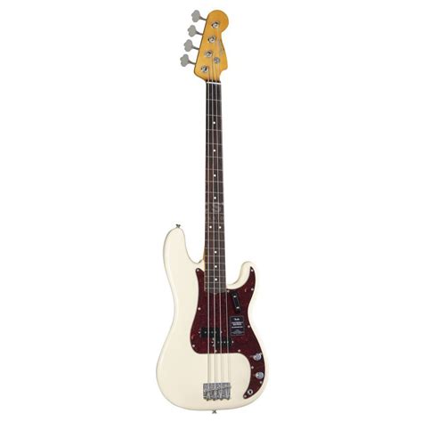 Fender Vintera Ii S Precision Bass Rw Olympic White Music Store