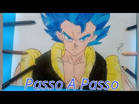 How To Draw Gogeta Como Desenhar O Gogeta Ssj Blue Passo A Passo