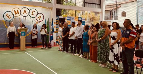 Prefeitura de Cabo Frio reinaugura quadra da Escola Municipal Antônio ...