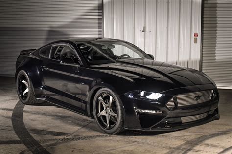 Tidy Black Ford Mustang Goes Through Stylish Transformation — CARiD.com Gallery