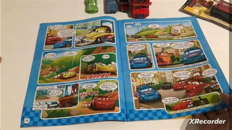 Cars 2 Troc Rally Racers All Pages In The Comic Youtube